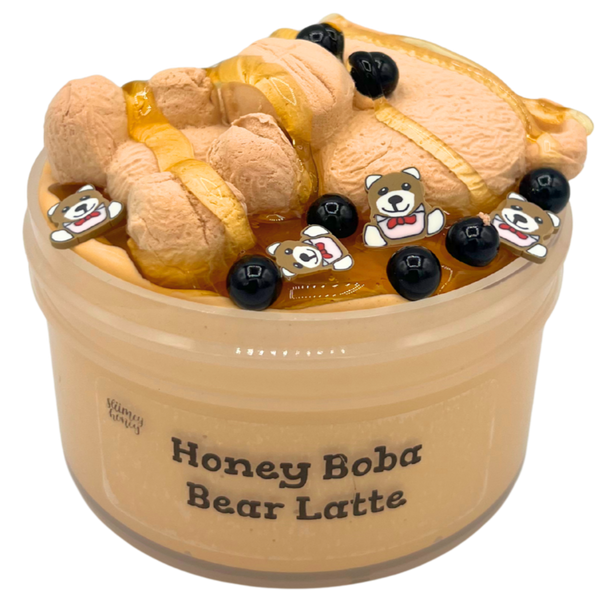 Honey Boba Bear Latte