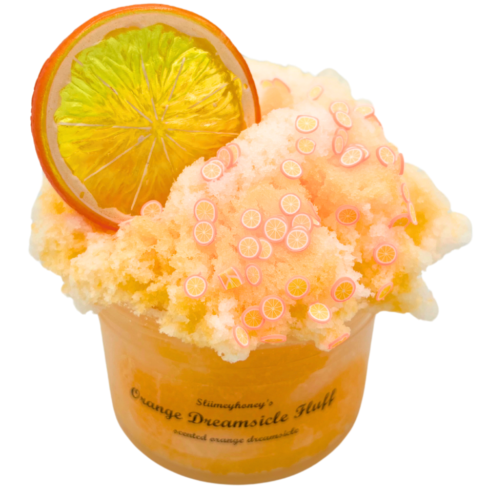 Orange Dreamsicle Fluff sliimeyhoney