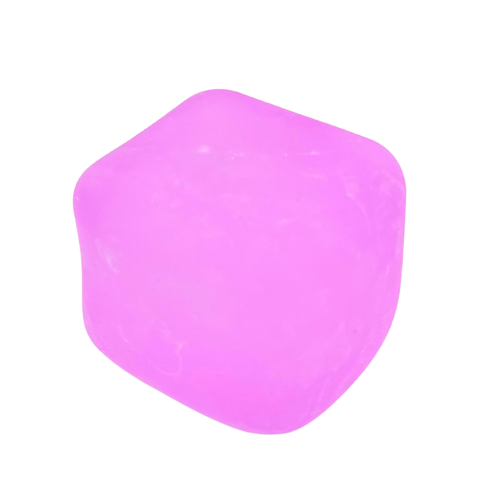 Purple Ice Cube Squishy