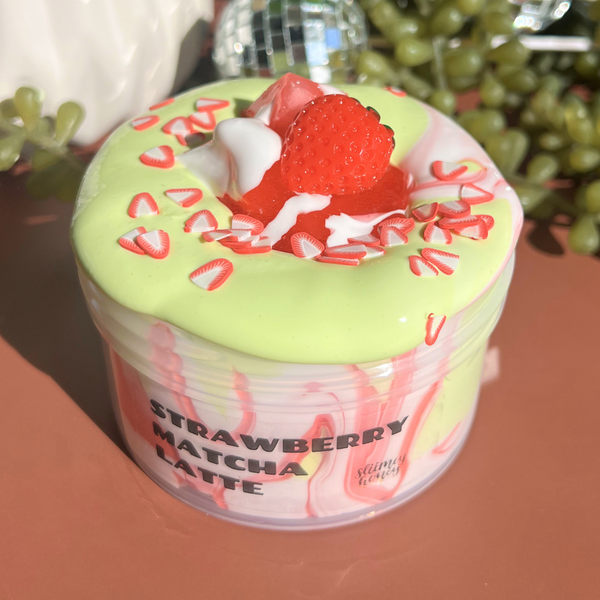 Strawberry Matcha Latte