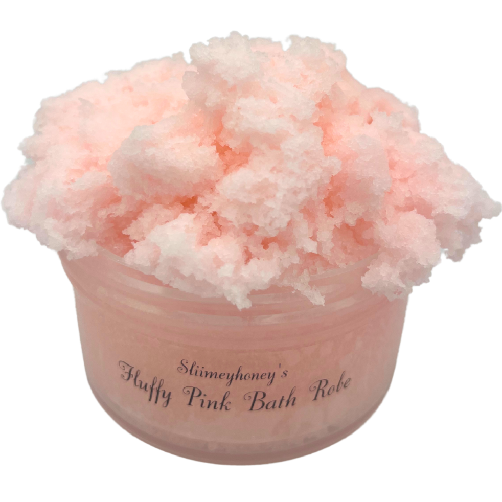 Fluffy Pink Bath Robe