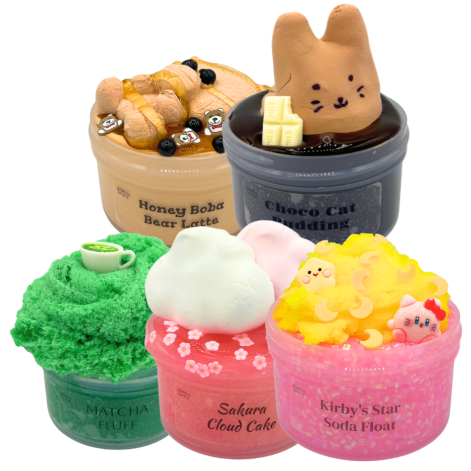 Kawaii Cafe Slime Bundle