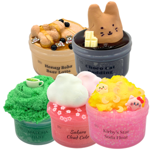 Kawaii Cafe Slime Bundle