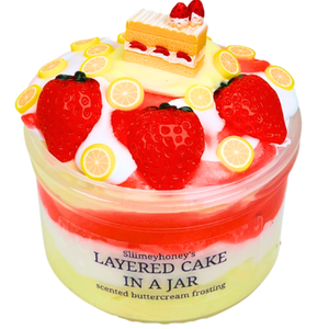 Layered Cake in a Jar
