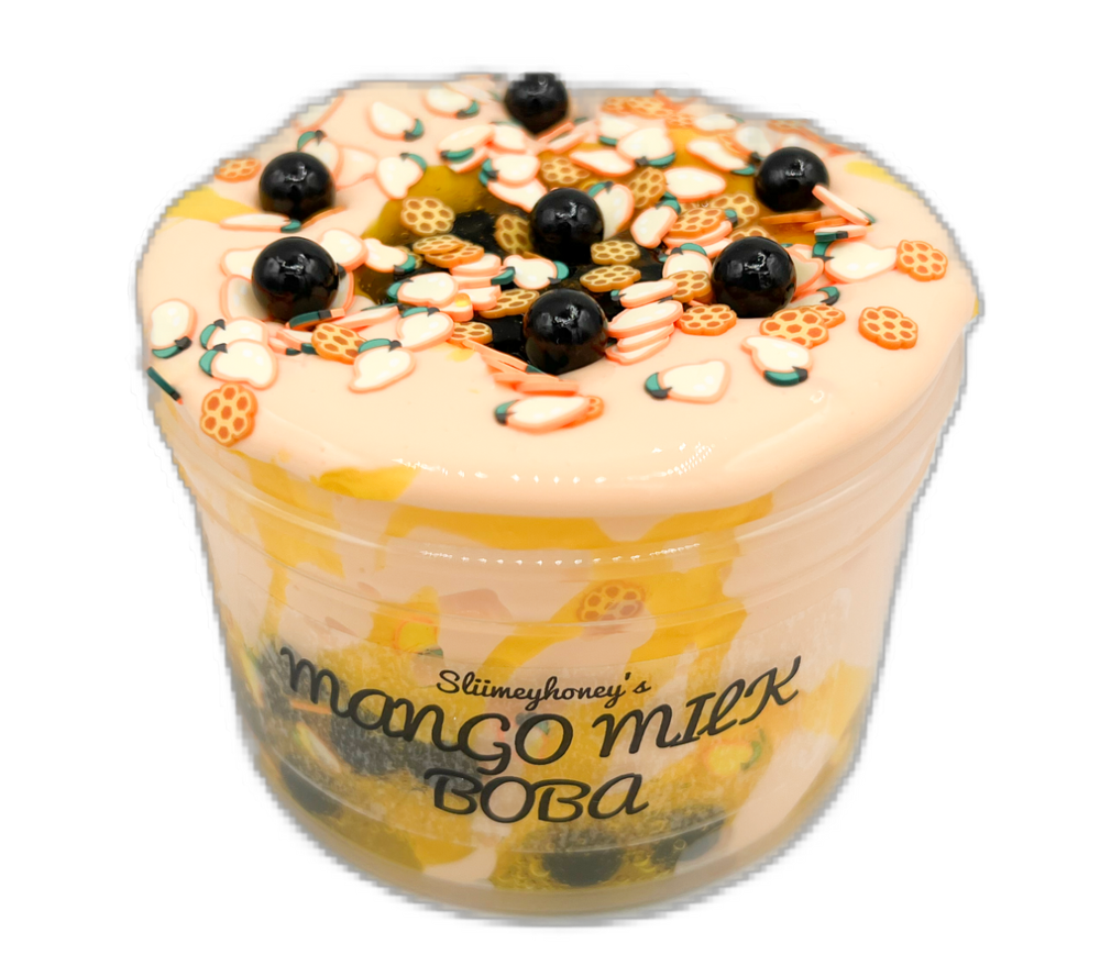 Mango Milk Boba