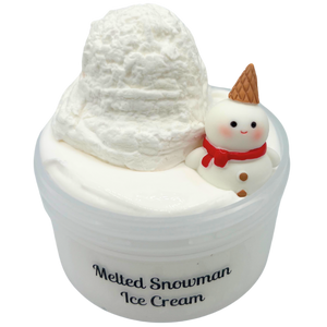 Melted Snowman Ice Cream