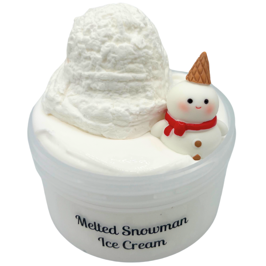 Melted Snowman Ice Cream