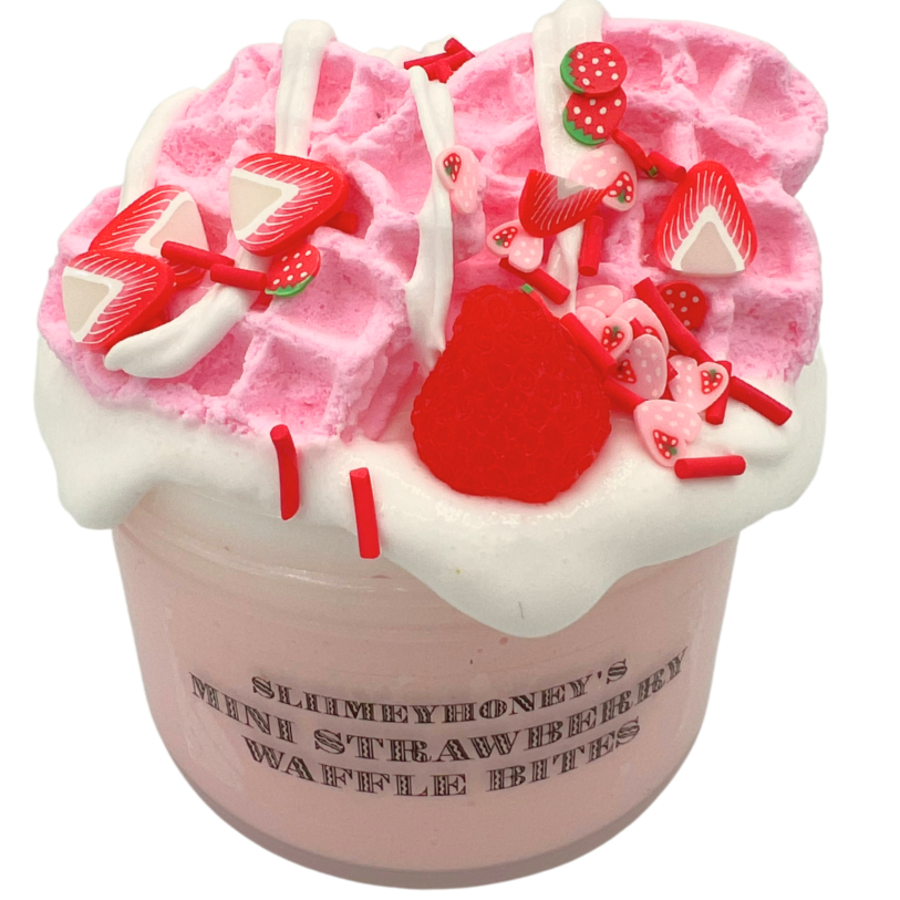 Mini Strawberry Waffle Bites