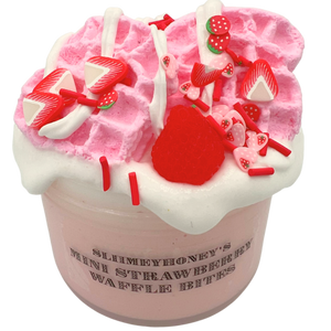 Mini Strawberry Waffle Bites