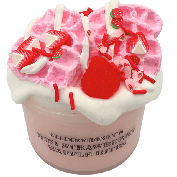 Mini Strawberry Waffle Bites