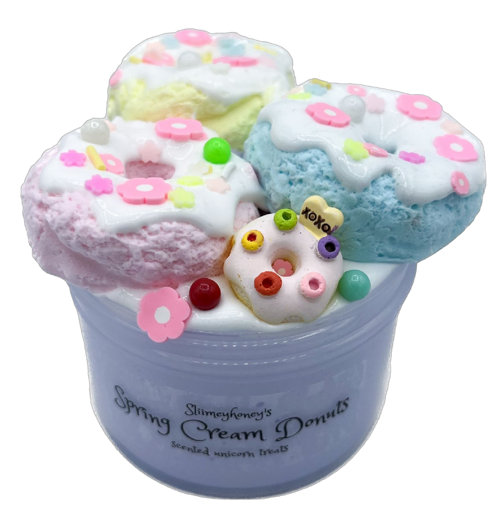 Spring Cream Donuts