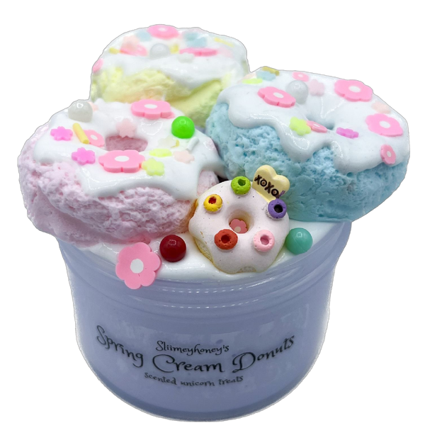 Spring Cream Donuts
