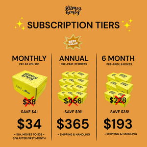 Sliimeyhoney's Monthly Subscription Box