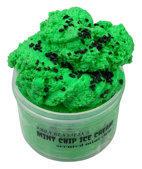 Frankenstein’s Mint Chip Ice Cream