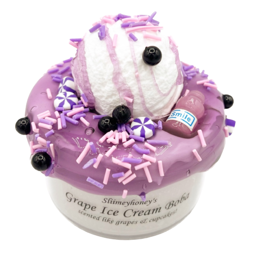 Grape Ice Cream Boba