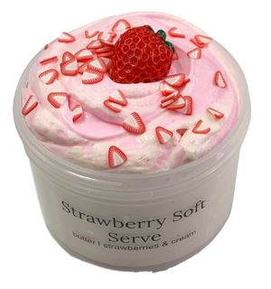 Strawberry Soft Serve