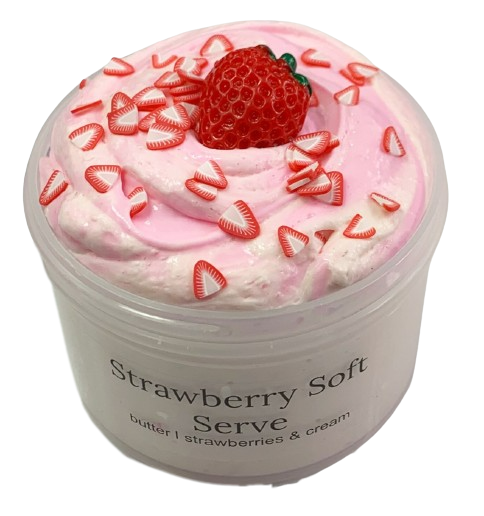 Strawberry Soft Serve
