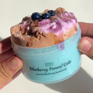 Blueberry Funnel Cake