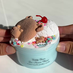 Teddy Bear Ice Cream Float