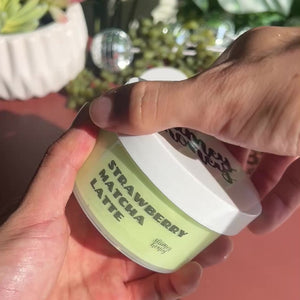Strawberry Matcha Latte