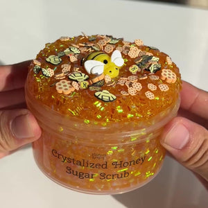 Crystalized Honey Sugar Scrub